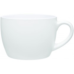 18 oz bolzano mug - matte white