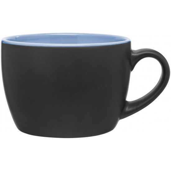 18 oz bolzano mug - matte black