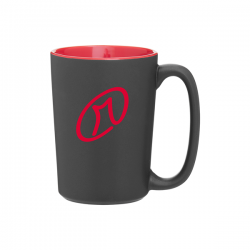 12 oz rocca mug - matte black