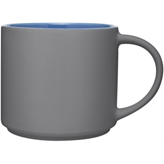 16 oz monaco mug - matte storm gray