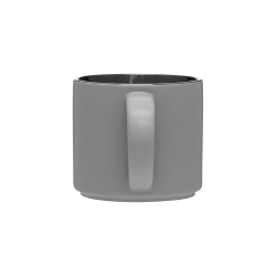 16 oz monaco mug - matte storm gray