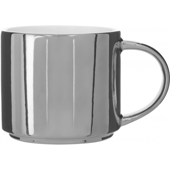 16 oz monaco mug - metallic