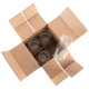 4 pack kraft box - item# 392, 213, 5458, 4808