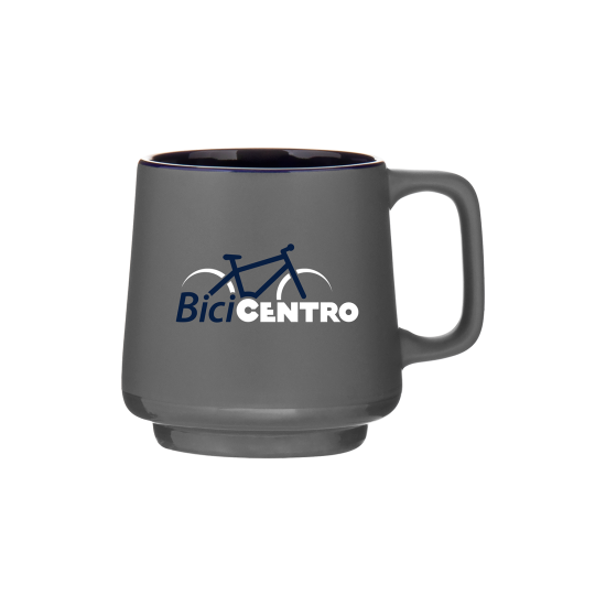 12 oz windsor mug - matte gray