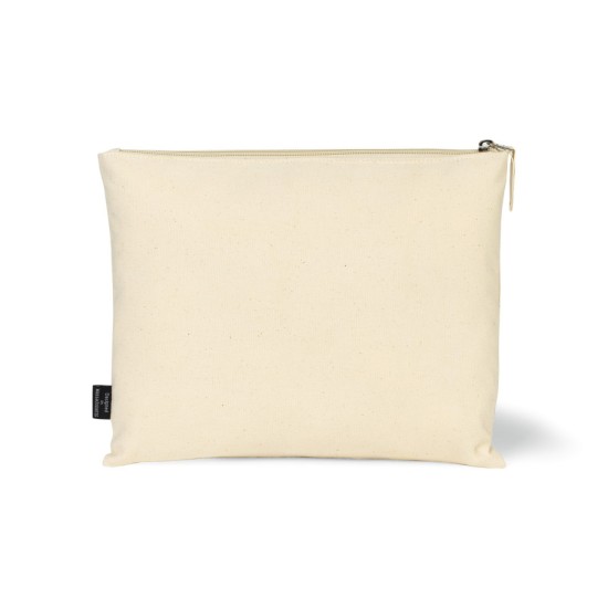 Avery Large Cotton Zippered Pouch