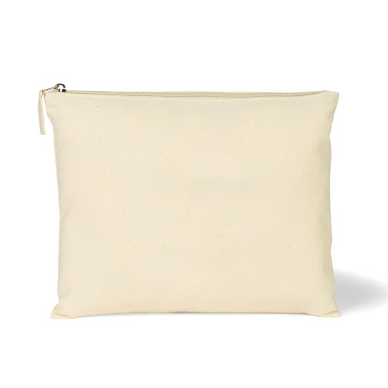 Avery Large Cotton Zippered Pouch