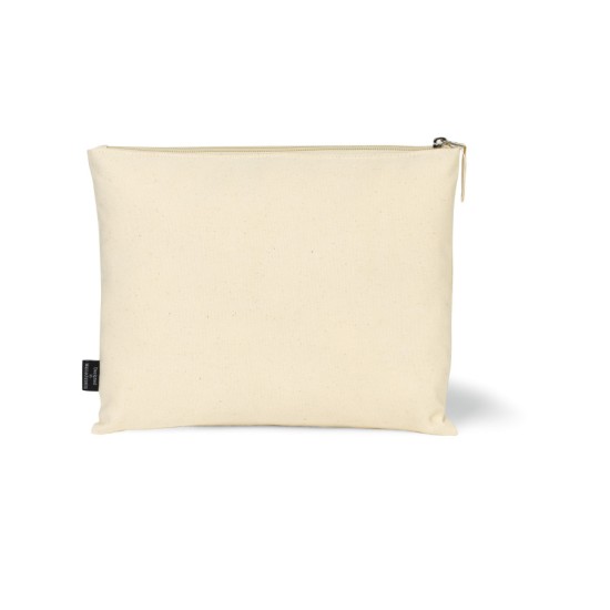Avery Large Cotton Zippered Pouch