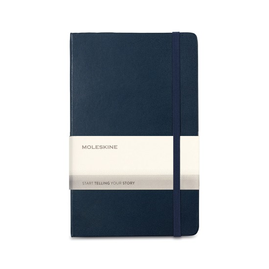 Moleskine® Hard Cover Ruled Large Expanded Notebook