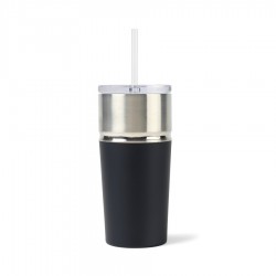 Emery 2-in-1 Double Wall Stainless Tumbler - 16 Oz.