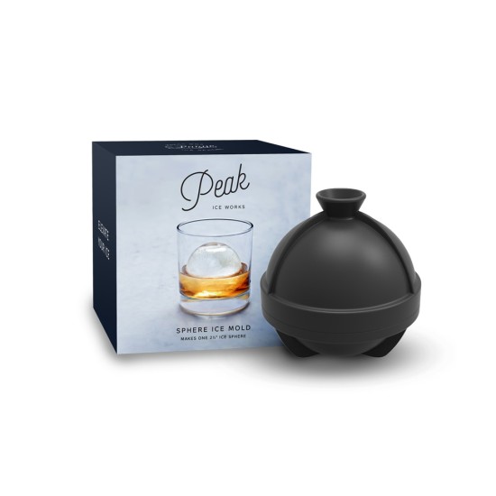 W&P Peak Single Sphere Ice Mold & Soirée Old Fashioned Gift Set