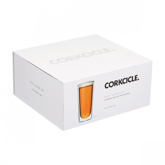CORKCICLE® Pint Glass Set (2)