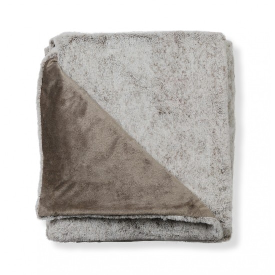 Luxe Faux Fur Throw Blanket