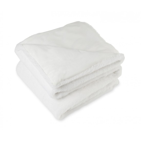 Luxe Faux Fur Throw Blanket