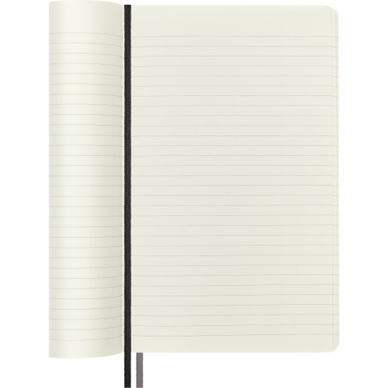 Moleskine® Soft Cover Ruled Large Expanded Notebook