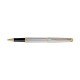 Color: Stainless Steel - Gold Trim (Waterman) Waterman Hemisphere Rollerball
