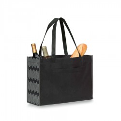 Chevron Non-Woven Shopper