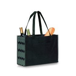 Chevron Non-Woven Shopper