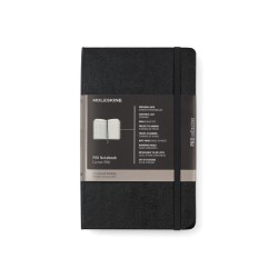 Moleskine® Hard Cover Ruled Large Professional Notebook