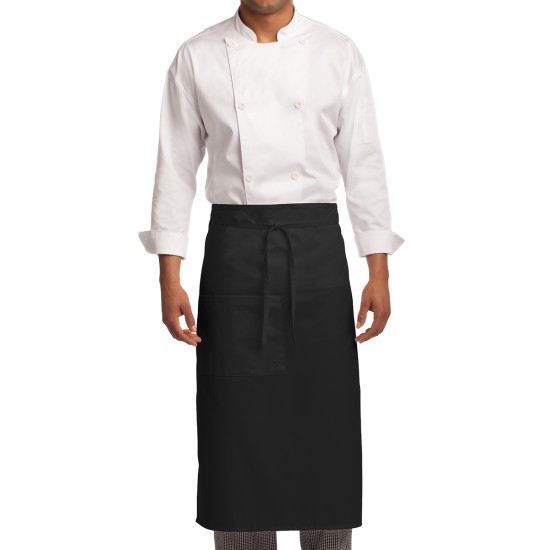 Port Authority® Easy Care Full Bistro Apron with Stain Release