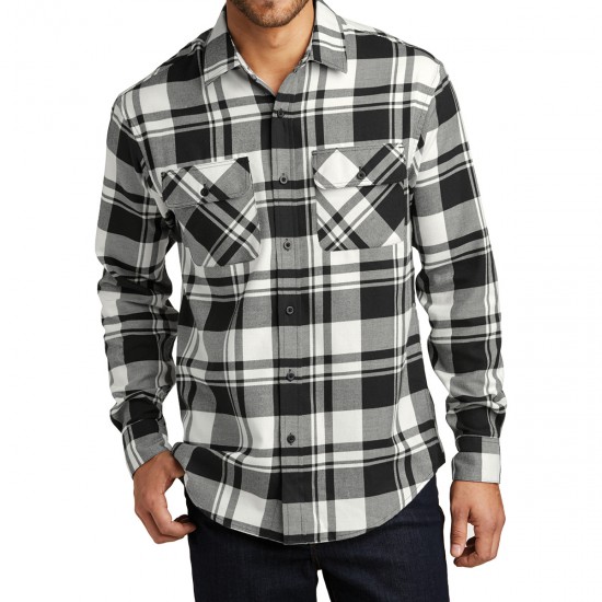 Port Authority® Plaid Flannel Shirt.