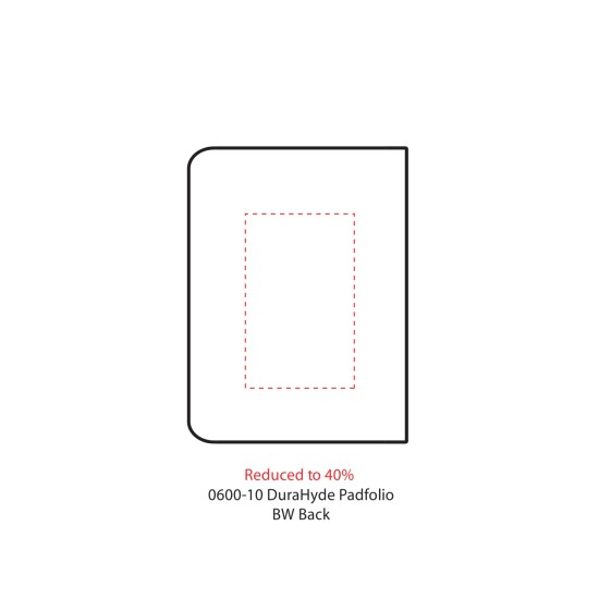 DuraHyde Zippered Padfolio