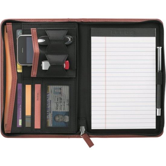 Pedova™ Jr. Zippered Padfolio Pedova™ Jr. Zippered Padfolio