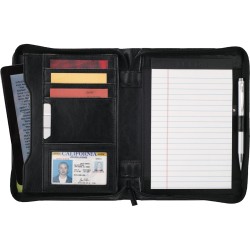 Renaissance Jr. Zippered Padfolio