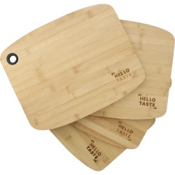 Large Bamboo Cutting Board with Silicone Grip