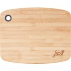 Large Bamboo Cutting Board with Silicone Grip