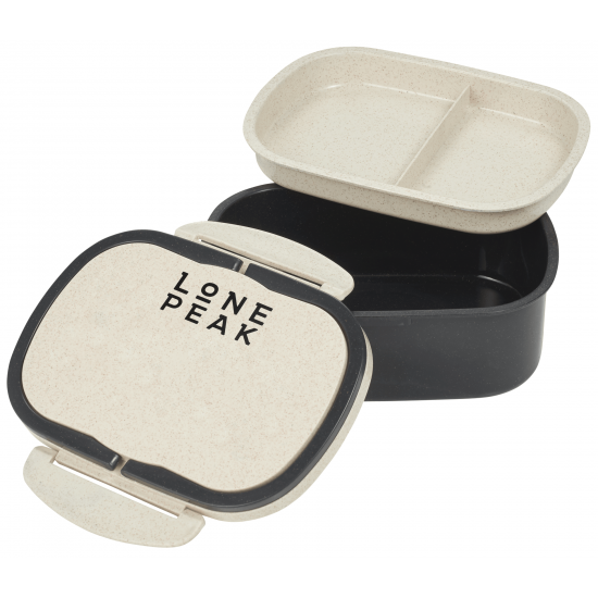 Plastic and Wheat Straw Lunch Box Container