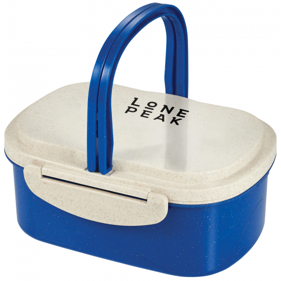 Plastic and Wheat Straw Lunch Box Container