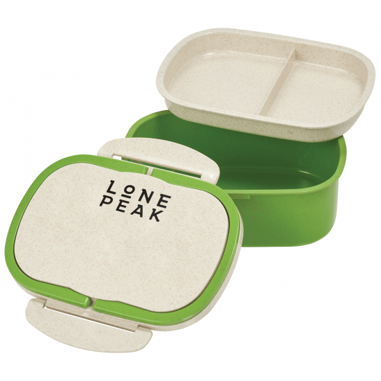 Plastic and Wheat Straw Lunch Box Container