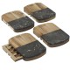 Black Marble Cheese Board Set with Knives Black Marble Cheese Board Set with Knives