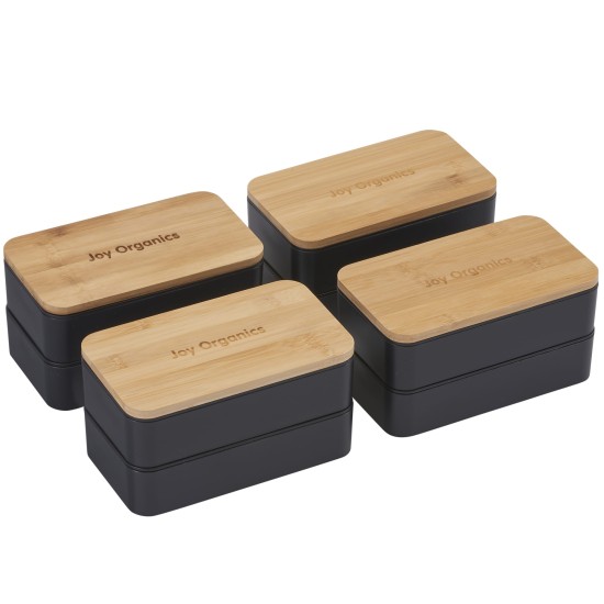 Stackable Bamboo Fiber Bento Box