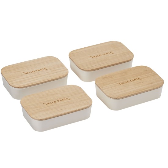 Bamboo Fiber Lunch Box with Cutting Board Lid Bamboo Fiber Lunch Box with Cutting Board Lid