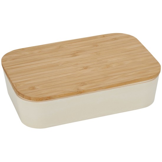 Bamboo Fiber Lunch Box with Cutting Board Lid Bamboo Fiber Lunch Box with Cutting Board Lid