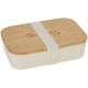 Bamboo Fiber Lunch Box with Cutting Board Lid Bamboo Fiber Lunch Box with Cutting Board Lid