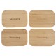 Bamboo Fiber Lunch Box with Cutting Board Lid