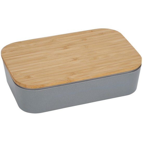 Bamboo Fiber Lunch Box with Cutting Board Lid