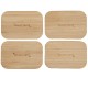 Bamboo Fiber Lunch Box with Cutting Board Lid Bamboo Fiber Lunch Box with Cutting Board Lid