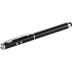 4-in-1 Light and Laser Ballpoint Stylus