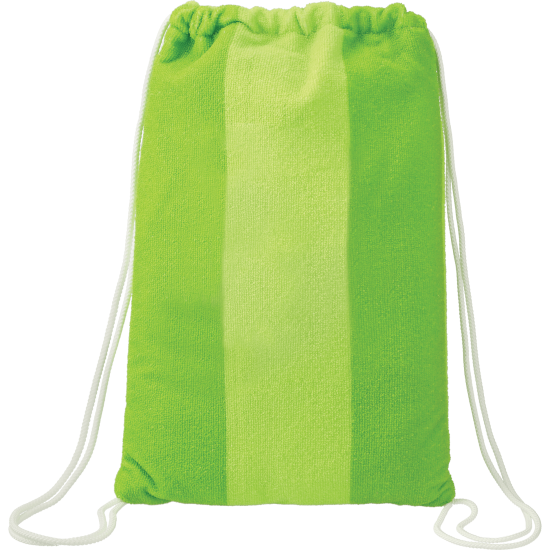 Microfiber Beach Blanket with Drawstring Pouch