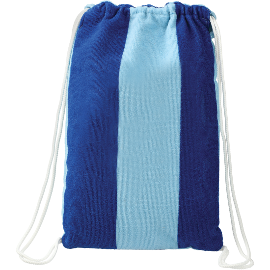 Microfiber Beach Blanket with Drawstring Pouch