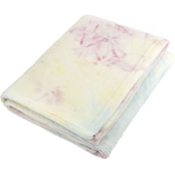 Tie Dye Flannel Fleece Blanket