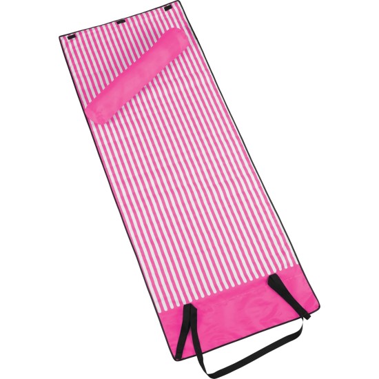 Roll-up Beach Blanket with Pillow