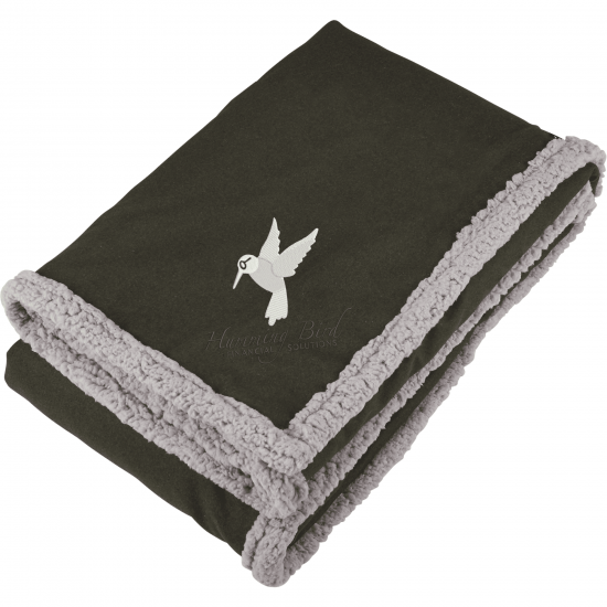 Field & Co.® Oversized Wool Sherpa Blanket w/Card