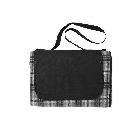 Extra Large Plaid Picnic Blanket Tote