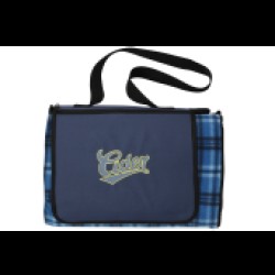 Extra Large Plaid Picnic Blanket Tote