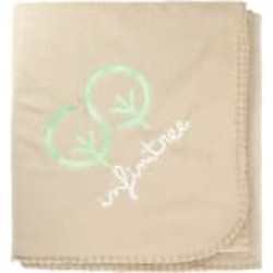 100% Recycled PET Fleece Blanket with Canvas Pouch