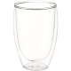 Easton Glass cup with FSC Bamboo lid 12oz